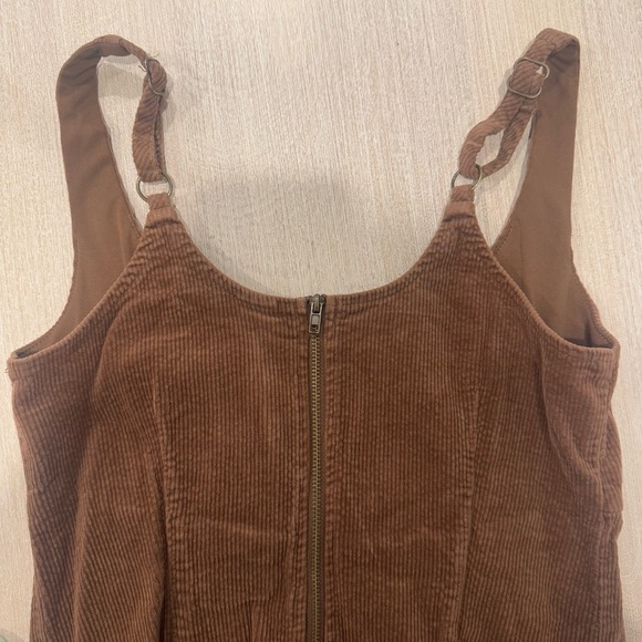 NWT Brown Corduroy fitted Wild Fable dress size XS - Picture 7 of 10